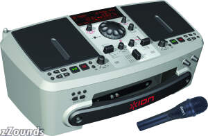 Ion Audio ICD04FX Portable DJ CD Station Kit
