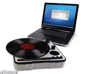 Ion Audio iPTUSB Portable USB Turntable
