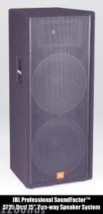 JBL SF25 Soundfactor Dual Cabinet (15 in., Quasi 3-Way)