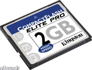 Kingston CompactFlash Elite Pro Memory Card