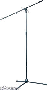 K&M 210/21B Tall Heavy-Duty Tripod Boom Stand