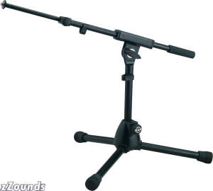 K&M 259/5B Extra Low Profile Tripod Microphone Boom Stand