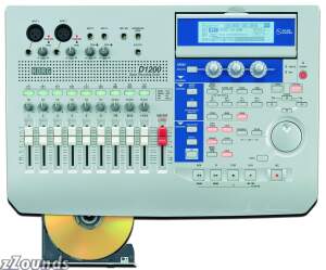 Korg D1200CD 12-Track Digital Recording Studio with Internal CD Burner