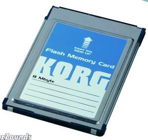 Korg MC8MB 8MB Flash ROM Card for PA80