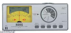 Korg GT12 Chromatic Guitar/Bass Tuner with Analog Meter