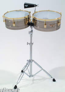 Latin Percussion M257B Matador Brass Timbales