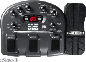 Line6 Bass Floor POD Bass Amp Modeling Pedal