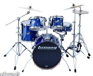 Ludwig LC315E Accent 5-Piece CS Custom Elite Fusion Drum Kit