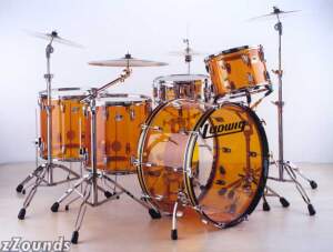 Ludwig Vistalite Reissue 5-Piece Drum Kit reviews