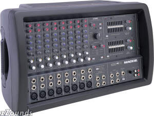 Mackie 808S Powered Mixer (Stereo, 1200 Watts)