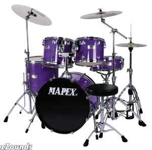 Mapex M5255T 5-Piece Standard Drum Set with Drum Throne