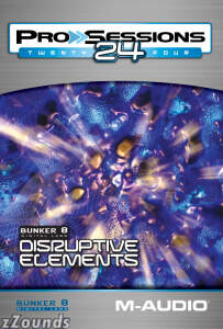 M-Audio Bunker-8 Disruptive Elements Sound and Loop Library CD