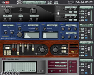 M-Audio Key Rig Keyboard Soft Synth (Macintosh and Windows)