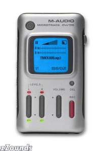 M-Audio MicroTrack 24/96 Portable Handheld Recorder reviews