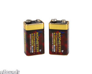 Monster 9-Volt High Capacity Alkaline PowerCells