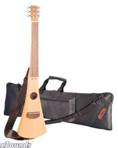 Martin GCBC Backpacker Nylon-String Travel Acoustic Guitar (With Gig Bag and Strap)