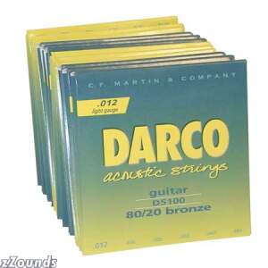 Martin D5100 Darco Acoustic Guitar Strings (Light, Box Of 12 Sets) reviews