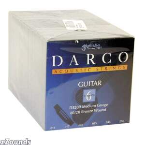 Martin D5200 Darco Acoustic Guitar Strings (Medium, Box Of 12 Sets) prices