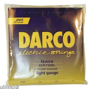 Martin D9700L Darco Electric Bass Guitar Strings (Light, Long Scale, Round Wound) best buy