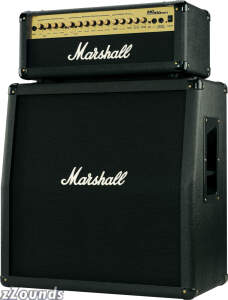 Marshall MG Guitar Amplifier Half Stack with MG100HDFX Head and MG412A Cabinet