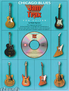MSI Book Chicago Blues Jam Trax for Guitar
