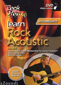 MSI DVD Learn Rock Acoustic Guitar Intermediate