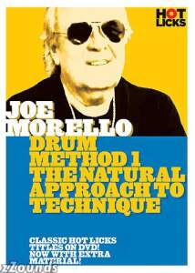 Hot Licks DVD Joe Morello Drum Method 1: The Natural Approach To Technique