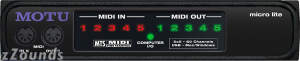 Mark of the Unicorn (MOTU) Micro Lite 5x5 Bus Powered MIDI Interface