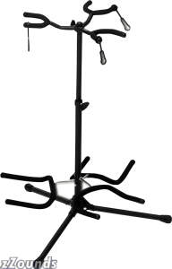 OnStage Heavy Duty Triple Guitar Stand (Black)
