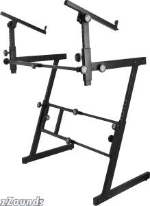 OnStage KS7365EJ Folding Z-Style Keyboard Stand with 2nd Tier reviews