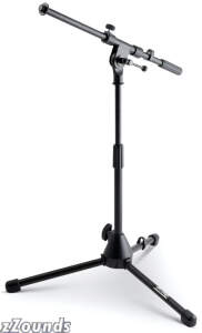 OnStage MS7411B Short Tripod Boom Microphone Stand