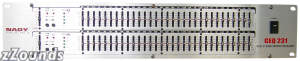 Nady GEQ231 Dual 31-Band Graphic Equalizer