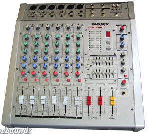 Nady PRM400 6-Channel Powered Mixer with DSP Effects reviews