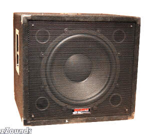 Nady SSW15A Triamped Subwoofer (300 Watts, 1x15 in.)