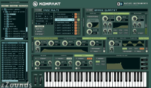 Native Instruments Kompakt Software Sampling (Macintosh and Windows)