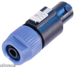 Neutrik NA4LJX Speakon to 1/4 in. Female Adapter