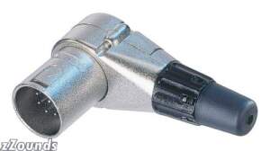 Neutrik NC3MRC Right Angle Male XLR Connector