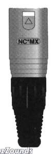 Neutrik NC3MX Male XLR Connector (Silver Contacts)