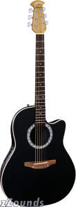 Ovation 1861 Standard Balladeer Acoustic-Electric Guitar