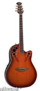 Ovation CC44S Mid-Depth Bowl Cutaway Celebrity Deluxe Acoustic-Electric Guitar
