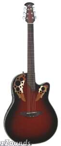 Ovation CU247 Pinnacle Deluxe Acoustic-Electric Guitar