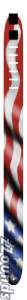 Perri's Leather 2.5-inch Leather Guitar Strap with Airbrushed Graphics