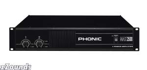 Phonic MAX2500 Stereo Power Amplifier reviews
