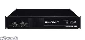 Phonic MAX860 Stereo Power Amplifier reviews