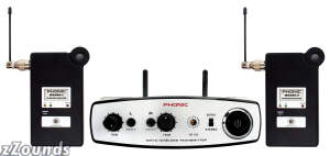 Phonic WMSYS4 Dual Channel UHF Wireless Monitor System
