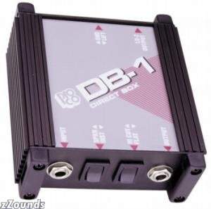 click here for more info on: Proco DB1 Direct Box