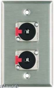 Proco Wall Plate with Dual Female 1/4-inch TRS (Model WP1007) reviews