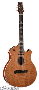 Parker P7EQS Quilt Top Acoustic-Electric Guitar (with Case)