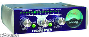 PreSonus COMP16 Compressor/Limiter 1/3 Rack Space