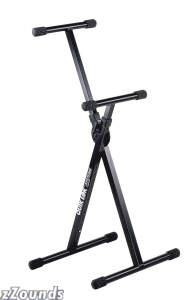 QuikLok BS619 X Keyboard (or Speaker or Monitor) Stand with Original Q-L Disk and Fold-Down Telescopic Arms